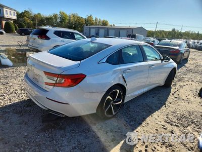Trzecie zdjęcie samochodu z tyłu: 2020 HONDA ACCORD SPORT VIN:1HGCV1F32LA152271 - miniatura