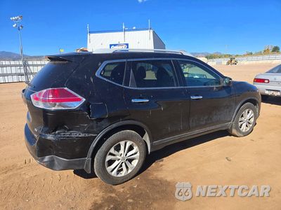 Trzecie zdjęcie samochodu z tyłu: 2014 NISSAN ROGUE SV VIN:5N1AT2ML9EC763907 - miniatura