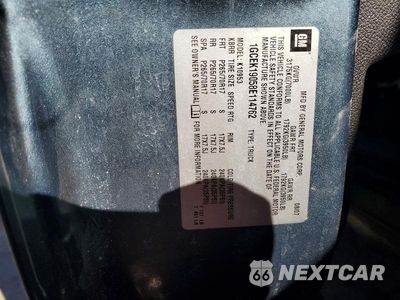 Zdjęcie 12 z 12 samochodu: 2008 CHEVROLET SILVERADO K1500 VIN:1GCEK19058E114762 - miniatura