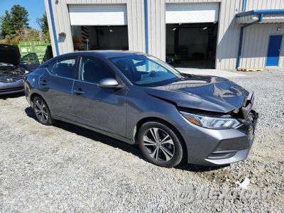 Czwarte zdjęcie samochodu z boku: 2021 NISSAN SENTRA SV VIN:3N1AB8CV0MY309177 - miniatura