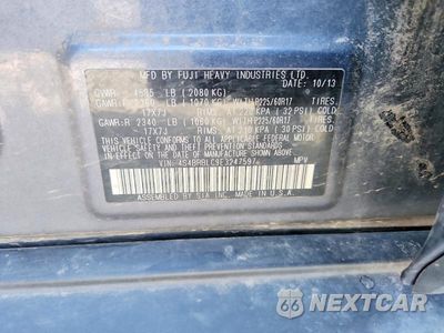 Zdjęcie 13 z 13 samochodu: 2014 SUBARU OUTBACK 2.5I LIMITED VIN:4S4BRBLC9E3247597 - miniatura