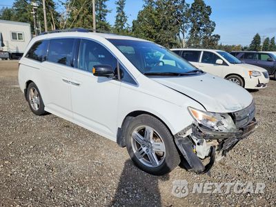 Czwarte zdjęcie samochodu z boku: 2011 HONDA ODYSSEY TOURING VIN:5FNRL5H97BB034116 - miniatura