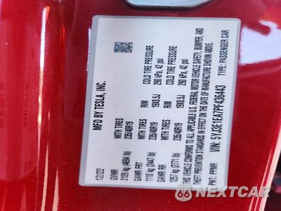 Zdjęcie 12 z 12 samochodu: 2023 TESLA MODEL 3 VIN:5YJ3E1EA7PF436443 - miniatura