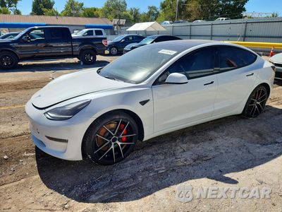 2022 TESLA MODEL 3 5YJ3E1EC3NF158834 - główne zdjęcie licytacji z USA - miniatura