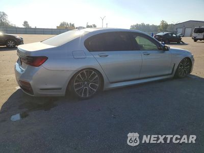 Trzecie zdjęcie samochodu z tyłu: 2020 BMW 750 XI VIN:WBA7U2C00LGM26760 - miniatura