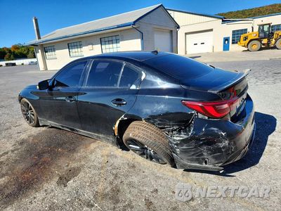 Drugie zdjęcie samochodu z przodu: 2018 INFINITI Q50 RED SPORT 400 VIN:JN1FV7AR3JM480520 - miniatura