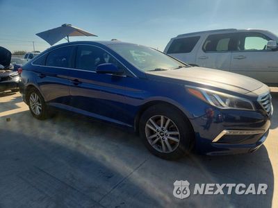 Czwarte zdjęcie samochodu z boku: 2015 HYUNDAI SONATA SE VIN:5NPE24AFXFH095253 - miniatura