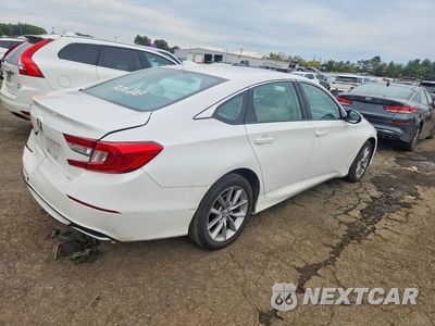 Trzecie zdjęcie samochodu z tyłu: 2021 HONDA ACCORD LX VIN:1HGCV1F17MA012782 - miniatura