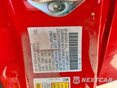 Zdjęcie 13 z 13 samochodu: 2024 HONDA CIVIC SPORT VIN:19XFL2H86RE011872 - miniatura
