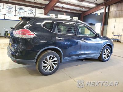 Trzecie zdjęcie samochodu z tyłu: 2014 NISSAN ROGUE SL VIN:5N1AT2MVXEC810430 - miniatura