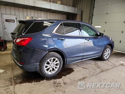 Trzecie zdjęcie samochodu z tyłu: 2018 CHEVROLET EQUINOX LT VIN:3GNAXJEV8JL289893 - miniatura