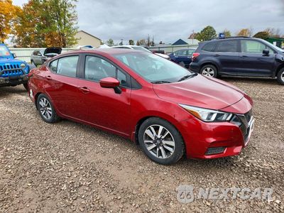 Czwarte zdjęcie samochodu z boku: 2020 NISSAN VERSA SV VIN:3N1CN8EV2LL832273 - miniatura