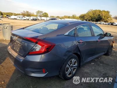 Trzecie zdjęcie samochodu z tyłu: 2016 HONDA CIVIC LX VIN:2HGFC2F55GH571135 - miniatura