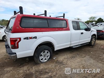 Trzecie zdjęcie samochodu z tyłu: 2017 FORD F150 SUPER CAB VIN:1FTFX1EG8HKD04694 - miniatura