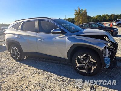 Czwarte zdjęcie samochodu z boku: 2024 HYUNDAI TUCSON SEL VIN:5NMJB3DEXRH428127 - miniatura