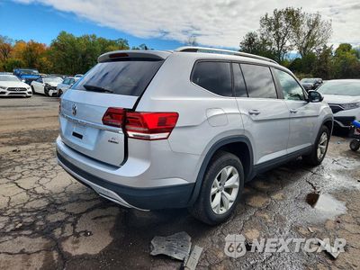 Trzecie zdjęcie samochodu z tyłu: 2018 VOLKSWAGEN ATLAS VIN:1V2HR2CA4JC507264 - miniatura