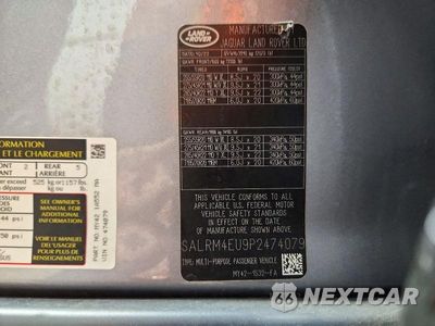 Zdjęcie 13 z 13 samochodu: 2023 LAND ROVER DISCOVERY HSE R-DYNAMIC VIN:SALRM4EU9P2474079 - miniatura