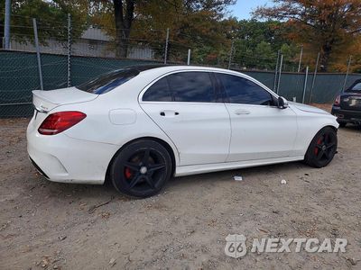 Trzecie zdjęcie samochodu z tyłu: 2016 MERCEDES-BENZ C 300 4MATIC VIN:55SWF4KB2GU155626 - miniatura