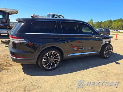 Trzecie zdjęcie samochodu z tyłu: 2020 LINCOLN AVIATOR RESERVE VIN:5LM5J7XC9LGL03925 - miniatura