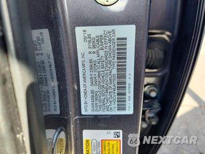 Zdjęcie 12 z 12 samochodu: 2018 HONDA ACCORD EX VIN:1HGCV1F46JA175333 - miniatura