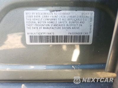Zdjęcie 12 z 12 samochodu: 2007 VOLKSWAGEN PASSAT VIN:WVWJK73C97P116473 - miniatura