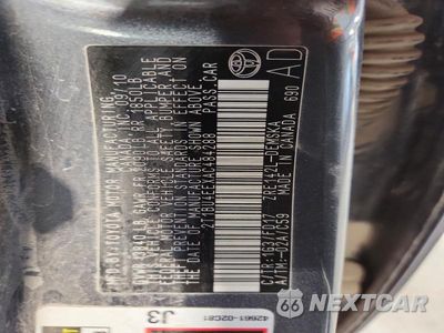 Zdjęcie 12 z 12 samochodu: 2010 TOYOTA COROLLA S VIN:2T1BU4EEXAC484288 - miniatura