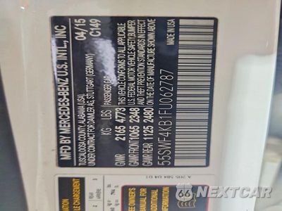 Zdjęcie 12 z 12 samochodu: 2015 MERCEDES-BENZ C 300 4MATIC VIN:55SWF4KB1FU062787 - miniatura