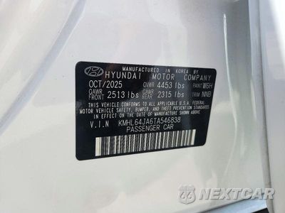 Zdjęcie 12 z 12 samochodu: 2026 HYUNDAI SONATA SEL SPORT VIN:KMHL64JA6TA546838 - miniatura