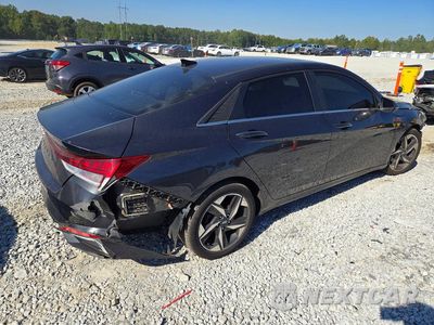 Trzecie zdjęcie samochodu z tyłu: 2021 HYUNDAI ELANTRA SEL VIN:5NPLN4AG8MH042281 - miniatura