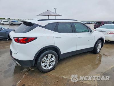 Trzecie zdjęcie samochodu z tyłu: 2019 CHEVROLET BLAZER 3LT VIN:3GNKBDRSXKS687134 - miniatura