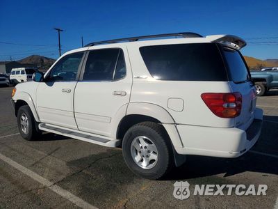 Drugie zdjęcie samochodu z przodu: 2002 TOYOTA SEQUOIA LIMITED VIN:5TDZT38A12S137400 - miniatura