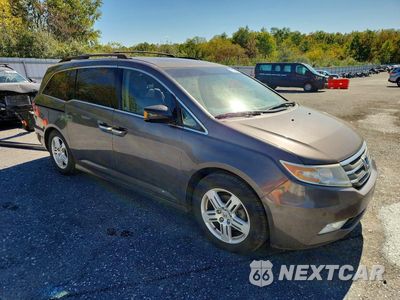 Czwarte zdjęcie samochodu z boku: 2011 HONDA ODYSSEY TOURING VIN:5FNRL5H92BB072739 - miniatura