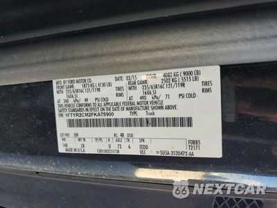 Zdjęcie 13 z 13 samochodu: 2015 FORD TRANSIT T-250 VIN:1FTYR2CM2FKA75900 - miniatura