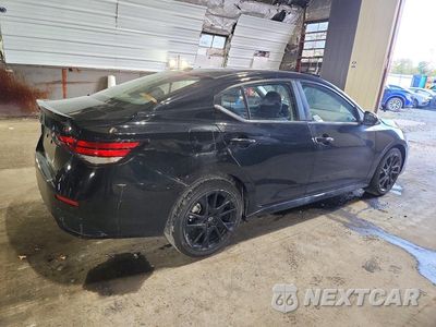 Trzecie zdjęcie samochodu z tyłu: 2025 NISSAN SENTRA SR VIN:3N1AB8DV2SY325733 - miniatura