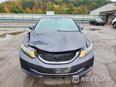 Piąte zdjęcie samochodu w środku: 2013 HONDA CIVIC HF VIN:2HGFB2F65DH548980 - miniatura