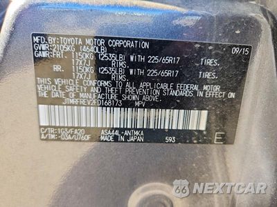 Zdjęcie 12 z 12 samochodu: 2015 TOYOTA RAV4 XLE VIN:JTMRFREV2FD168173 - miniatura