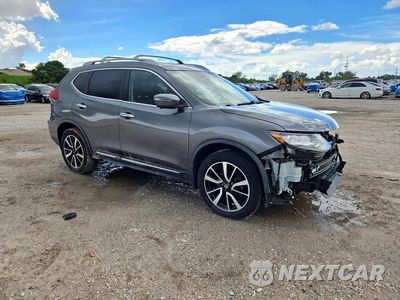 Czwarte zdjęcie samochodu z boku: 2018 NISSAN ROGUE SL VIN:JN8AT2MV4JW342552 - miniatura