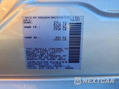 Zdjęcie 12 z 12 samochodu: 2024 NISSAN ALTIMA SR VIN:1N4BL4CV2RN309294 - miniatura