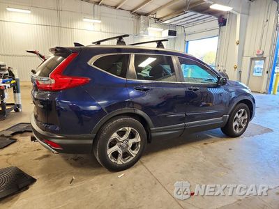 Trzecie zdjęcie samochodu z tyłu: 2017 HONDA CR-V EXL VIN:5J6RW2H88HL042920 - miniatura