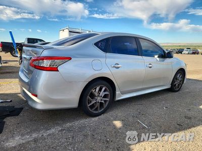 Trzecie zdjęcie samochodu z tyłu: 2013 NISSAN SENTRA S VIN:3N1AB7AP3DL663903 - miniatura