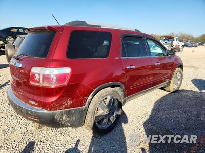 Trzecie zdjęcie samochodu z tyłu: 2010 GMC ACADIA SLT-2 VIN:1GKLVNED7AJ140814 - miniatura
