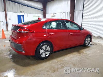 Trzecie zdjęcie samochodu z tyłu: 2021 HYUNDAI IONIQ BLUE VIN:KMHC65LC8MU261613 - miniatura