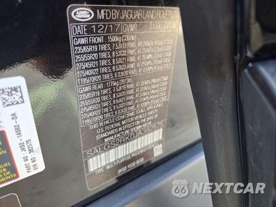 Zdjęcie 14 z 14 samochodu: 2018 LAND ROVER RANGE ROVER HSE VIN:SALGS2RK0JA382575 - miniatura