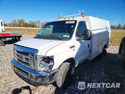 2010 FORD ECONOLINE E350 SUPER DUTY CUTAWAY VAN 1FDSE3FL0ADB01106 - główne zdjęcie licytacji z USA - miniatura