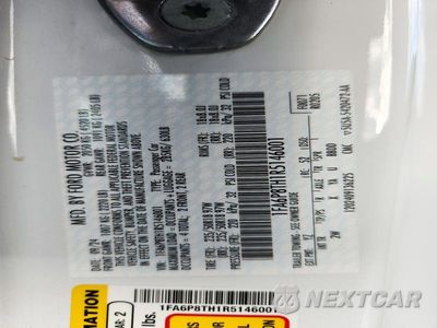 Zdjęcie 13 z 13 samochodu: 2024 FORD MUSTANG VIN:1FA6P8TH1R5146001 - miniatura
