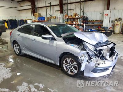 Czwarte zdjęcie samochodu z boku: 2018 HONDA CIVIC LX VIN:2HGFC2F52JH598767 - miniatura