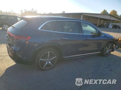 Trzecie zdjęcie samochodu z tyłu: 2023 MERCEDES-BENZ EQS SUV 450 4MATIC VIN:4JGDM2EB4PA007030 - miniatura