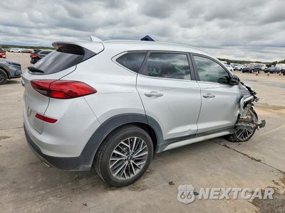 Trzecie zdjęcie samochodu z tyłu: 2019 HYUNDAI TUCSON VIN:KM8J33AL1KU032548 - miniatura