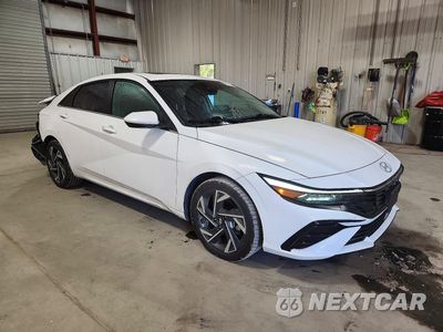 Czwarte zdjęcie samochodu z boku: 2024 HYUNDAI ELANTRA SEL VIN:KMHLS4DG6RU812071 - miniatura