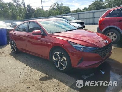 Czwarte zdjęcie samochodu z boku: 2023 HYUNDAI ELANTRA SEL VIN:KMHLS4AG8PU486324 - miniatura